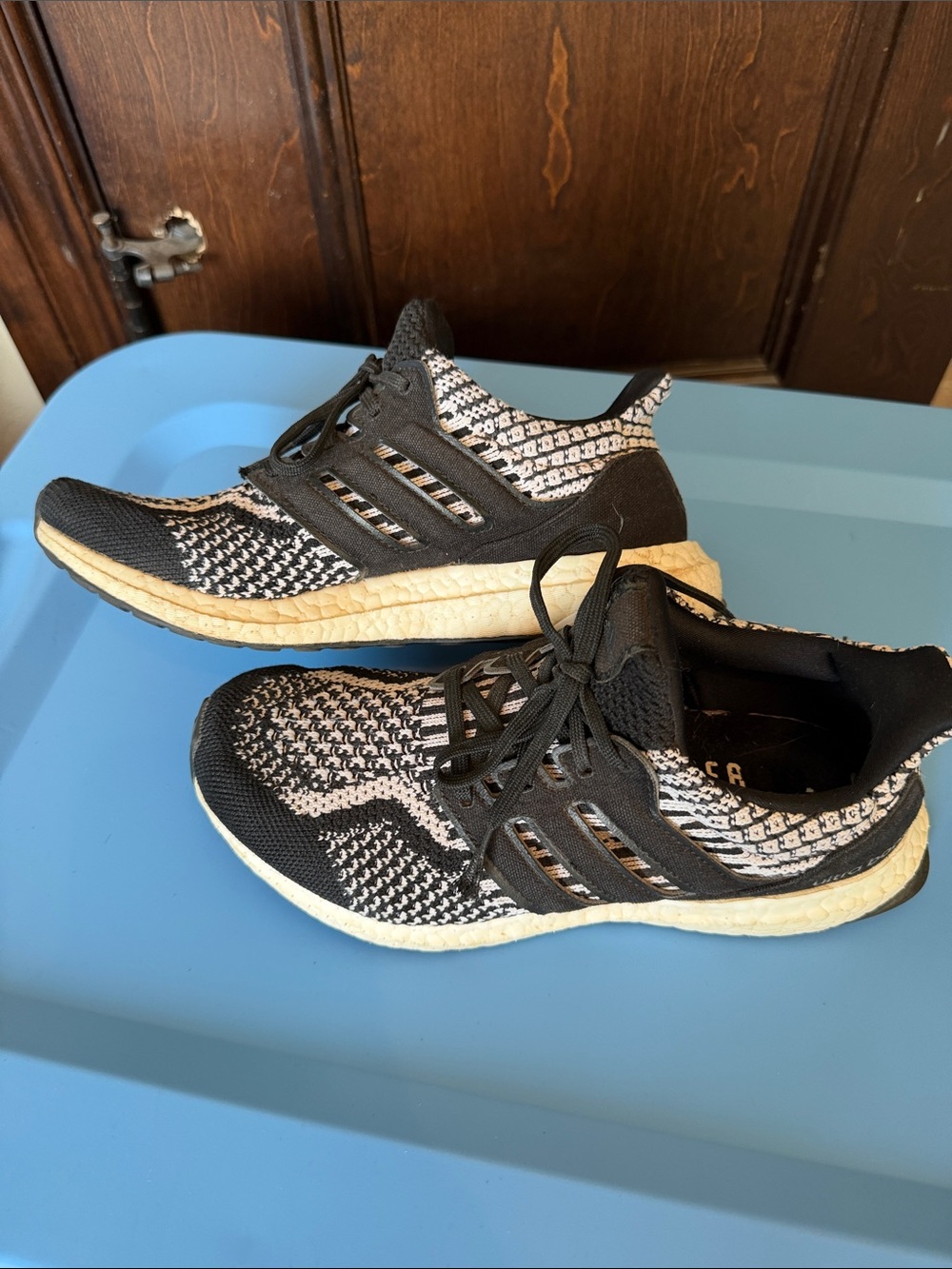 adidas Women’s UltraBoost 5.0 DNA “Black/White,” Oreo style FZ1850